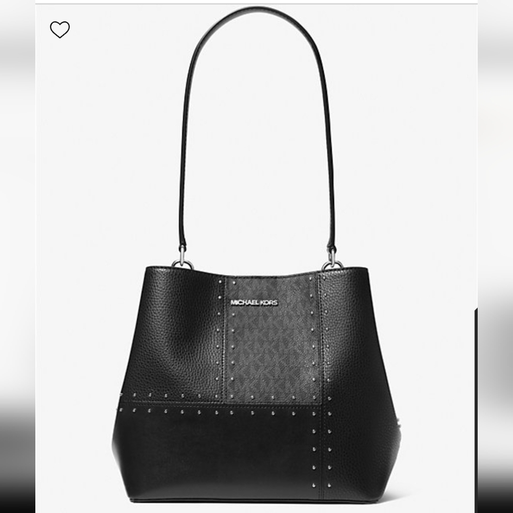 Michael Kors Pratt Medium Studded Patchwork and S… - image 8